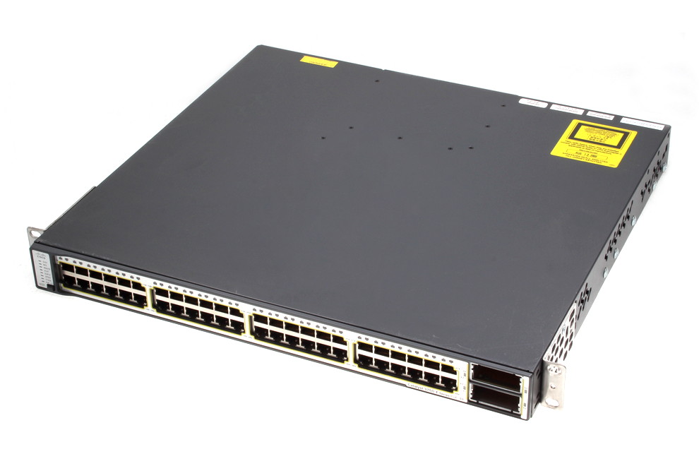 Cisco 48 Port Gigabit Managed PoE Switch WS C3750E 48PD SF EBay