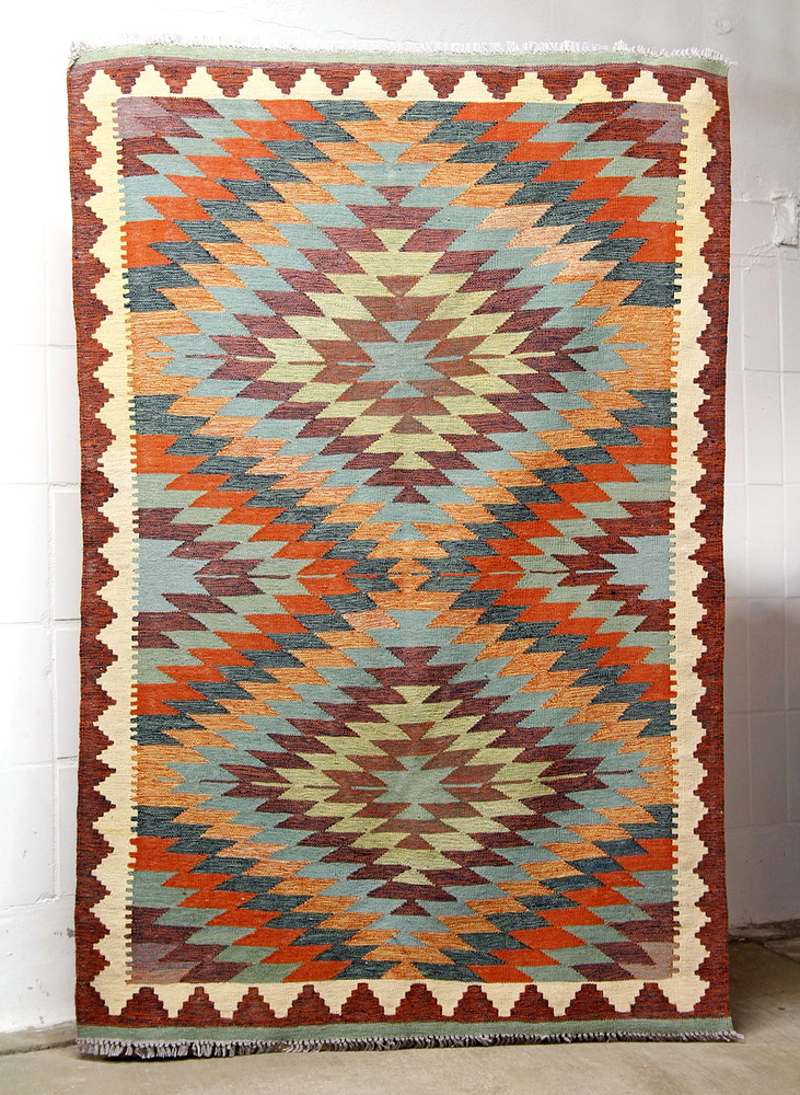 Pfister Afghan Kelim Teppich 8568627 188 X 118 Cm